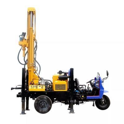 Vehicle-Mounted Hydraulic Diesel Water Well Drilling Rig / Rotary Drilling Machine