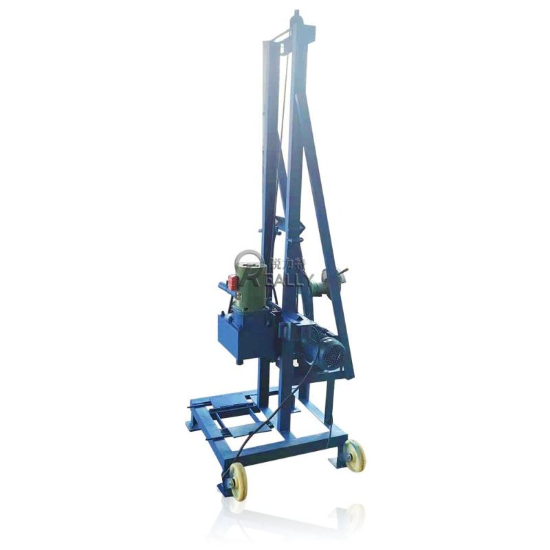 Foldable 1.5kw Electric Portable Water Well Drilling Machine Borehole Small Well Drilling Machine Price Mine Drilling Rig