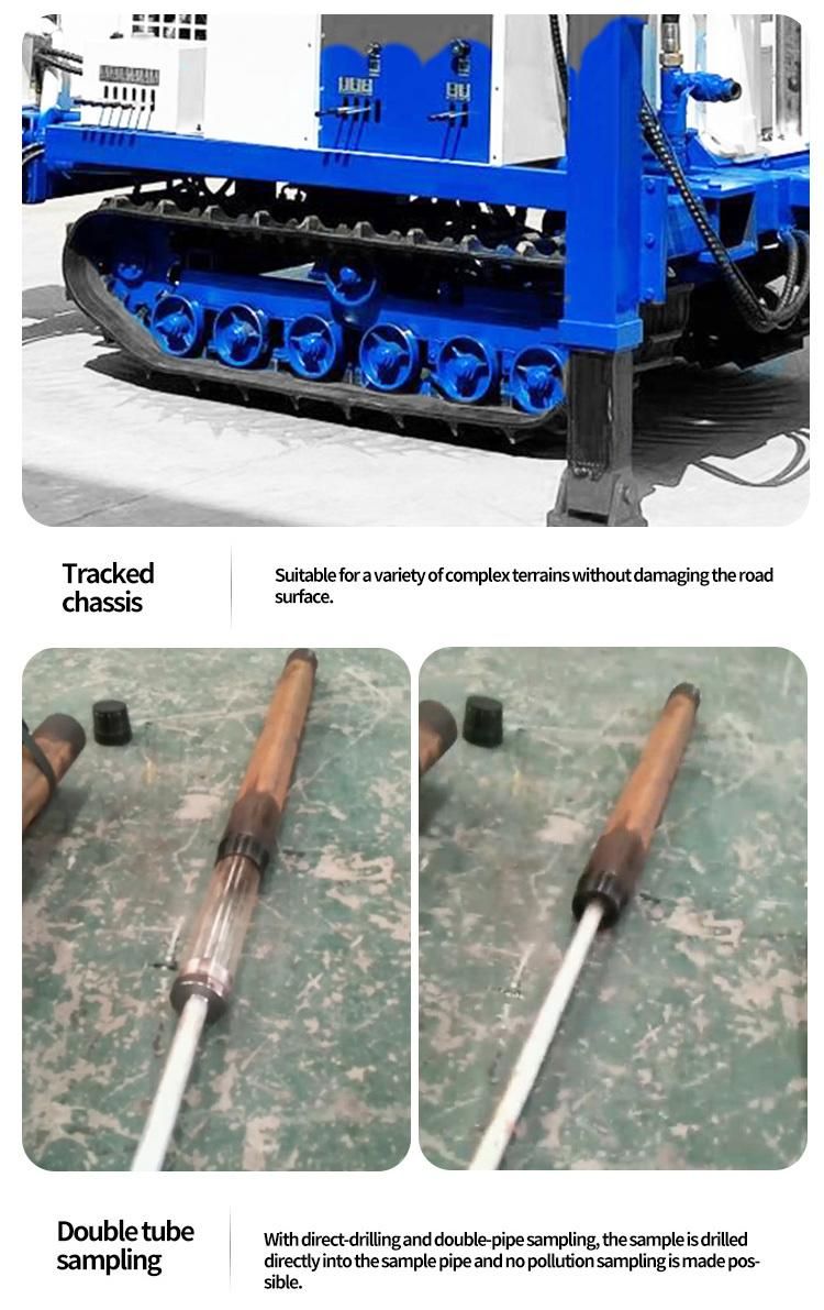 Crawler Geotechnical Sampling Environmental Drilling Rig
