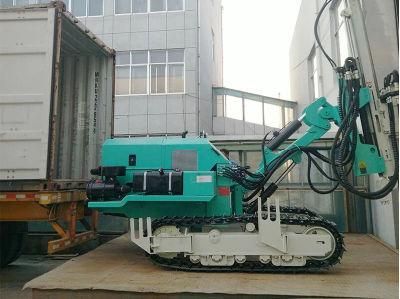 Factory Sales Crawler DTH Drill Rig with Air Compressor