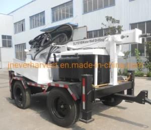 300m Depth Borehole Tractor Mounted Water Well DTH Drilling Rig