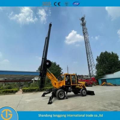 Dl-180 Factory Price Hydraulic Auger Pile Driver Machine