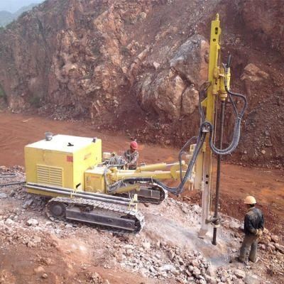 High Power Portable Mining Hard Rock Hammer Drilling Rig Crawler Diesel Hydraulic Deep Water Well Drilling Rig for Sale