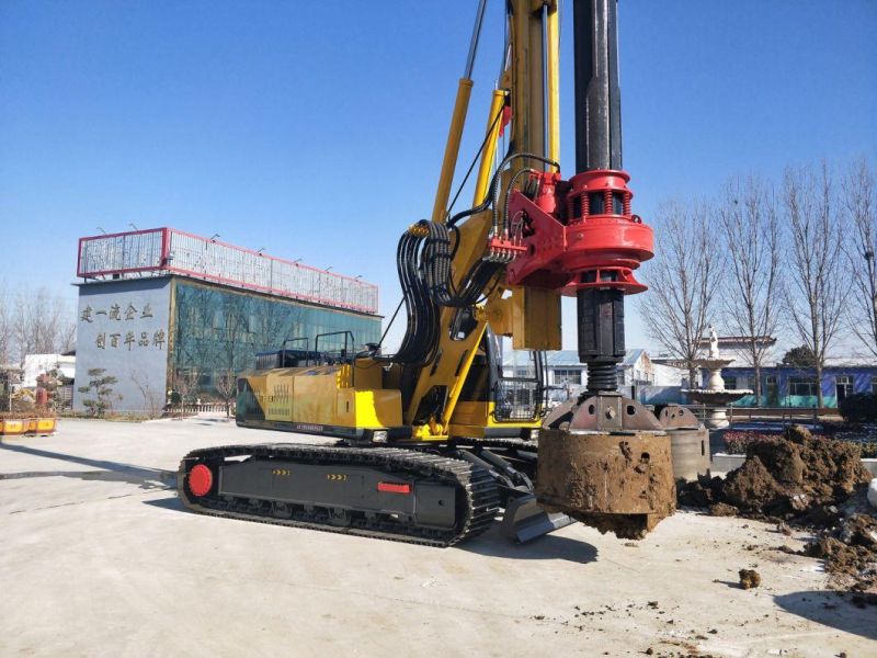 60m China Small Crawler Hydraulic Rotary Drill/Drilling Rig for Foundation Engineering/Water Well/Mining Exploration Excavating/Geotachnial Construction Equipme