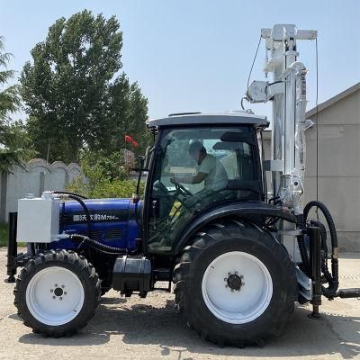 Mounted Portable Tractor Pneumatic 200-500m Water Well Drilling Rig for Borehole Drill Machine