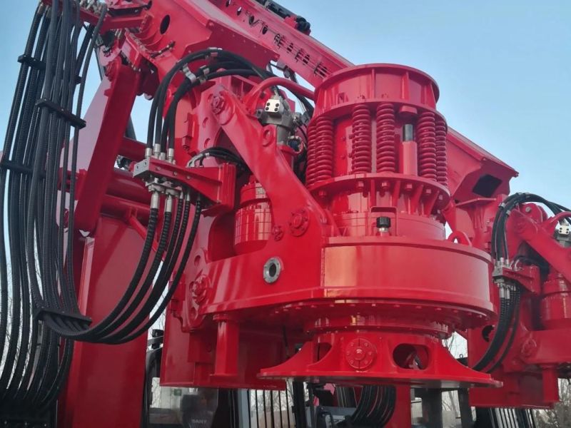 China Best Service Hydraulic Rotary Drilling Rig Sr335r-C10 in Chile