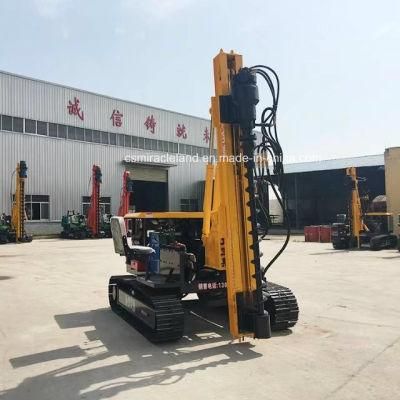 Crawler Hydraulic Driven Helical Solar Photovoltaic Pile Driver (BDLQ80)