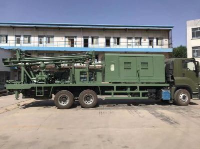 Made in China / Manufacturer / 200m300m400m500m Truck Mounted Water Well Drilling Rig / Truck Mounted Rig, Dual Power