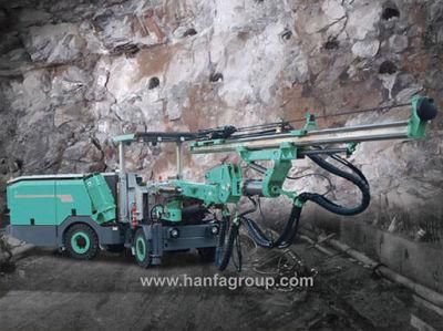 Hfj11 High Production Efficiency Jumbo Tunnelling Drilling Rig with Brake Safely