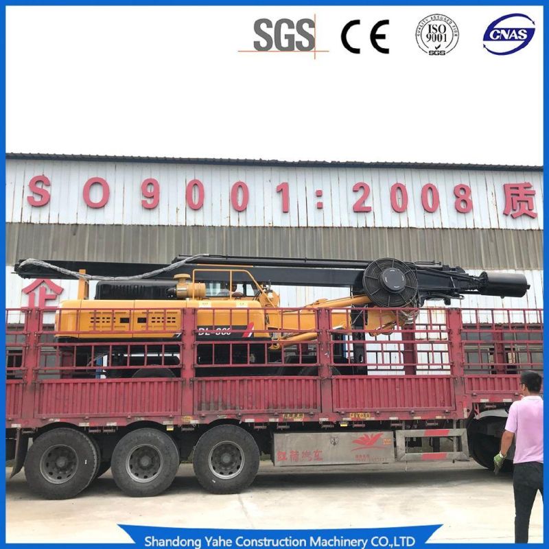 20m Wheeled 360 Economical Water Well Rotary Drilling Rig Machine Manufacturer