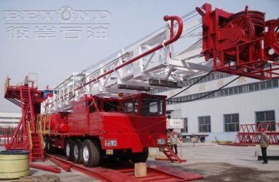 Truck-Mounted Drilling Rig Xj450 for Drilling with Depth 5800m