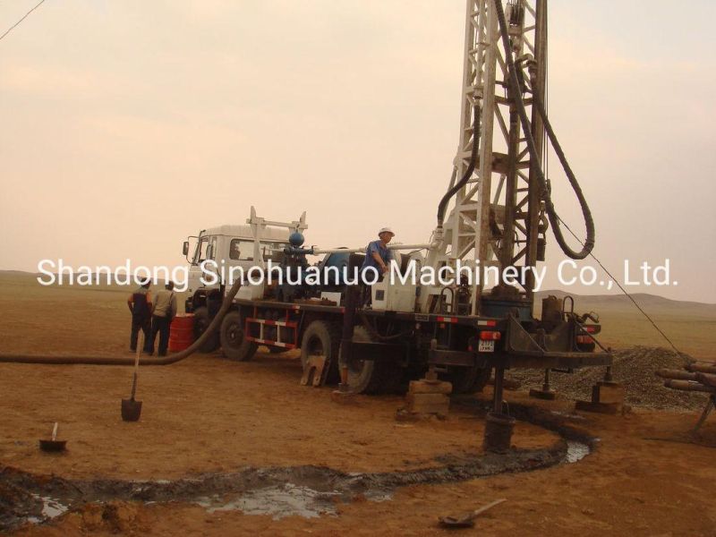200m Truck Mounted Drilling Rig with Auto-Pipe Loading