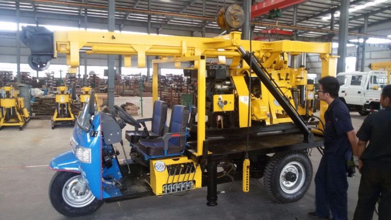 Trailer Mounted Drilling Rig Water Well Borehole Drilling Machine
