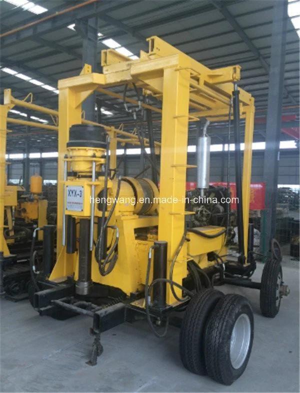 Trailer Mounted Water Well and Mining Drilling Rig (XYX-3)