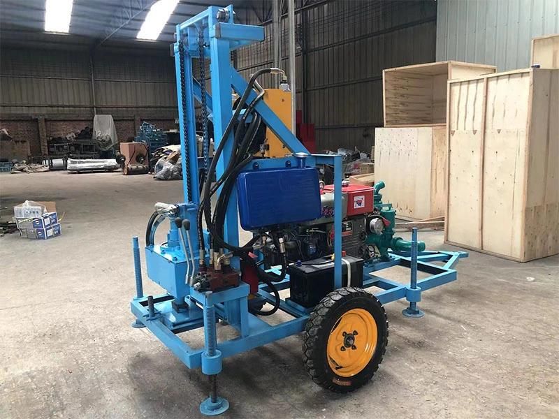 200m Tractor Mounted Water Well Drilling Rig Machine for Water Wells