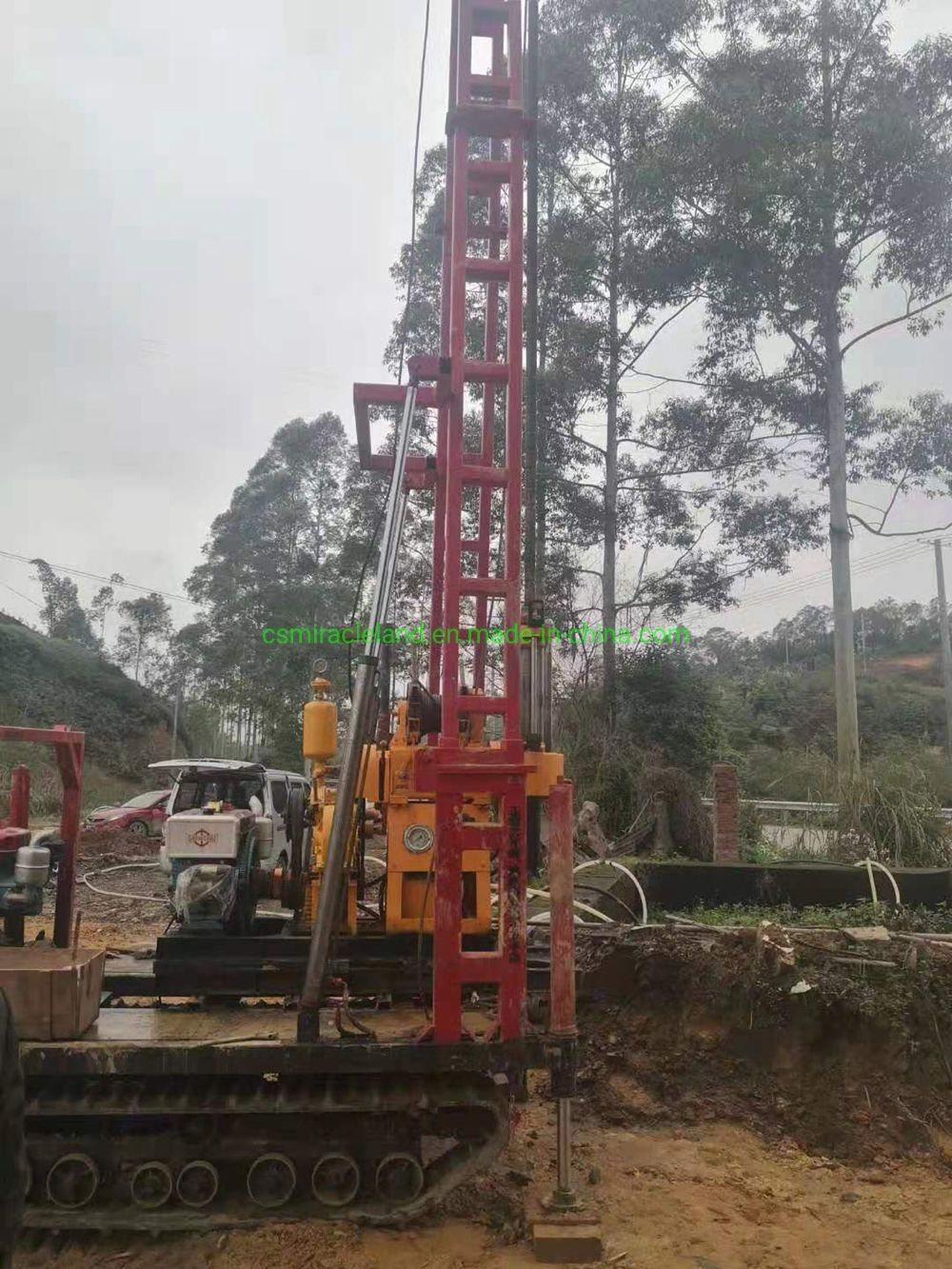 Crawler Type Hydraulic Geotechnical Engineering Investigation/Water Well Core Drilling Machine (YZJ-200Y)