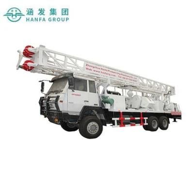 Hft600st 600m Depth Water Well Drilling Rig Truck