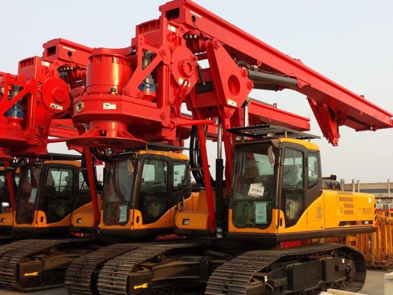 Xr220d Hydraulic Power Rotary Pile Drilling Rigs