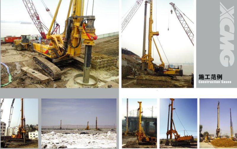 XCMG Professional Xr220d Piling Machine Crawler Rotary Drilling Rig