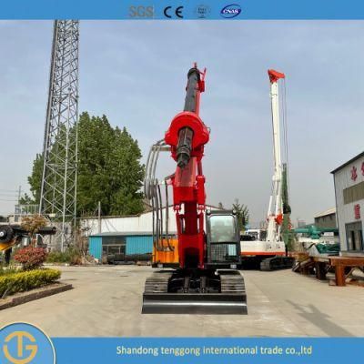 China Manufacturer Mini Hydraulic Rotary Piling Rig for Foundation Pile Construction