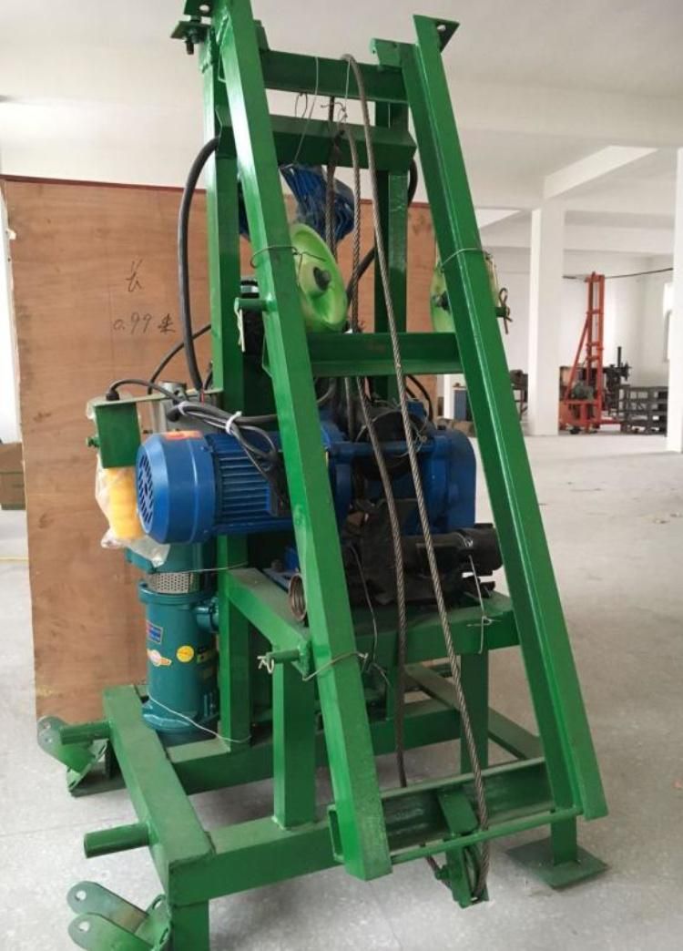 Yg Portable Small Foldable Gasoline Engine Water Well Drilling Rig for Construction