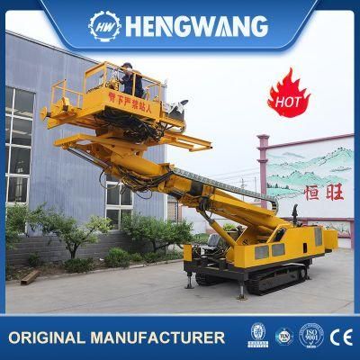 Strong Climbing Abilit Crawler 12m Slope Protection Rock Bolt Hole Anchor Drilling Rig Track Shoe Width 400 mm Rock Drilling Machine