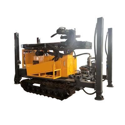 China Drilling Water Rig 200m Air-Compressor-Water-Well-Drill-Machine