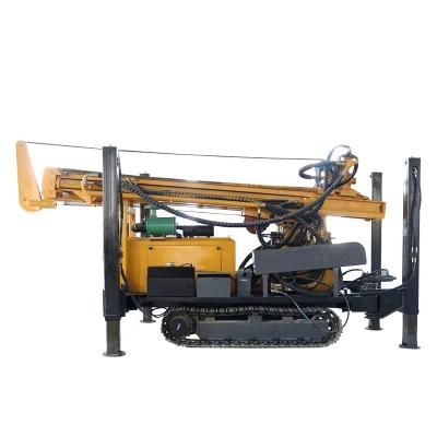 Jk-Dr350 Water Well Drill Rig with Steel Crawler for Sale