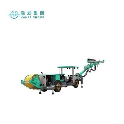 High Working Efficiency Diamond Bit 3.44m Depth Jumbo Drilling Rig