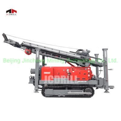 Jcdrill Depth DTH Surface Drill Rig Crawler Mounted Hydraulic Borehole DTH Drilling Machine