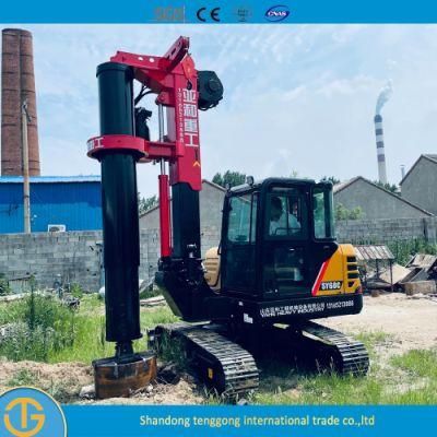 Hydraulic Bored Pile Driver Crawler Type Rotary Diesel Engine Piling Rig Dr-60 Pile Driver for Engineering Construction Equipment