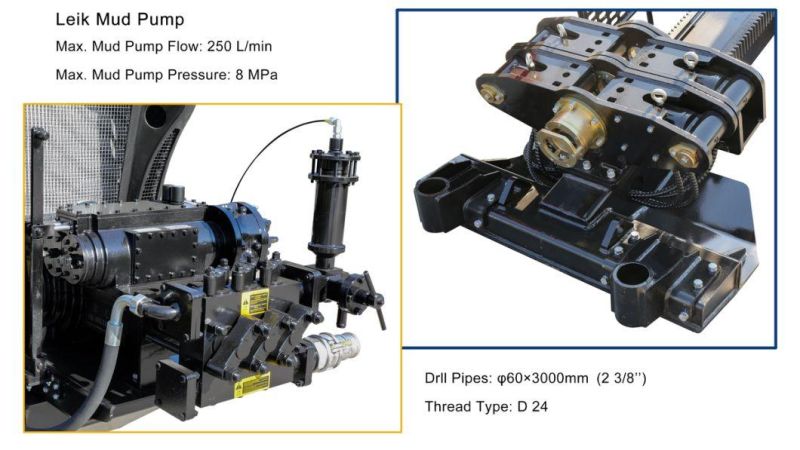 GD200F-LS drilling machinery horizontal directional drilling rig