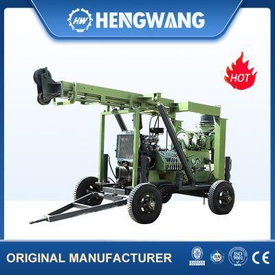 600m Depth Trailer Mounted Bore Well Drilling Machine Price (XY-3)