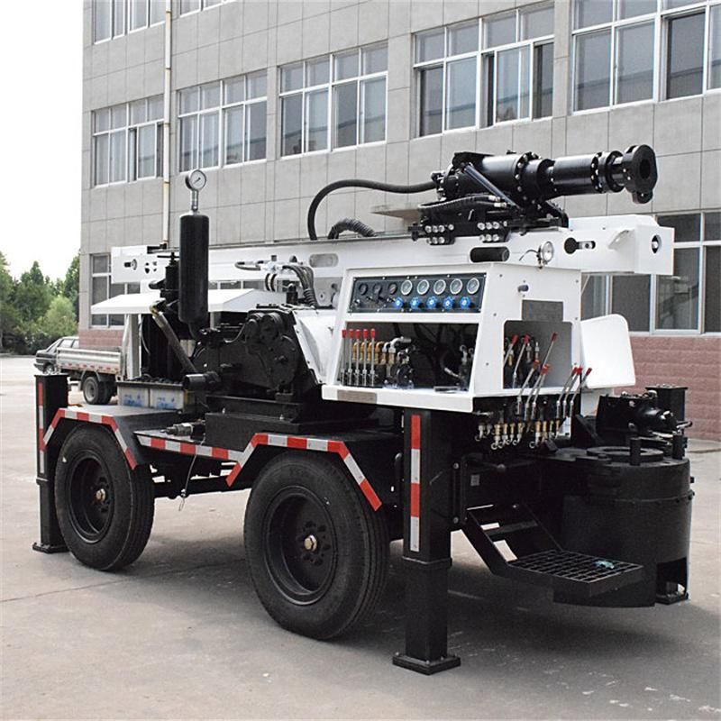 Water Well Rotary Drilling Rig for Engineering Construction