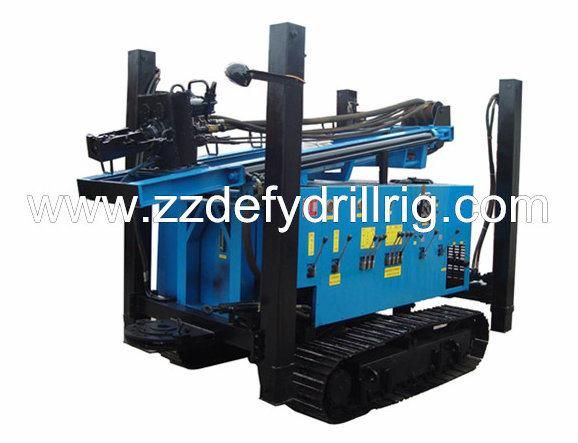 2022 Hot Sale Dfq-200 Compressor Borewell Hard Rock Blasting Drilling Rig