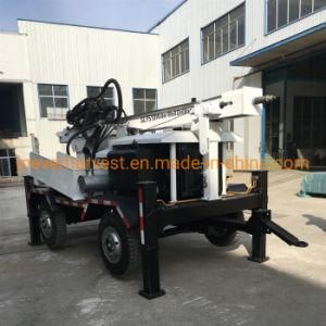 Portable Trailer Mounted Water Well Drilling Rig for 115-300m