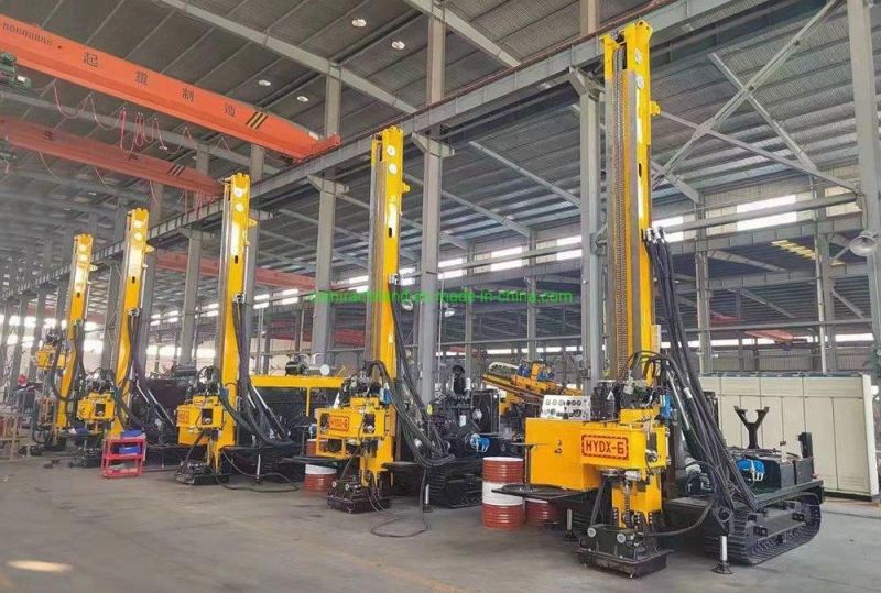 Full Hydraulic Top Drive Mining Sample Investigation Core Drill Rig (HYDX-6)