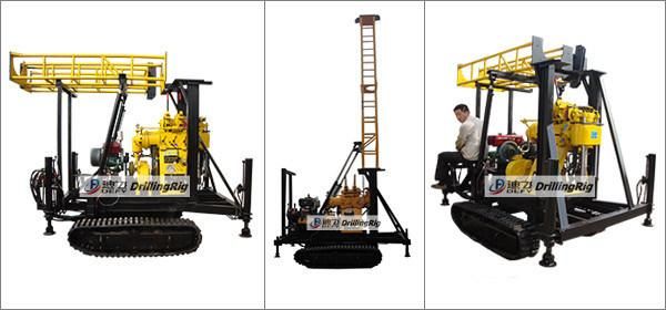 2022 Hot Sale Widely Used Deep Borehole Water Well Drilling Machine Xy-200c