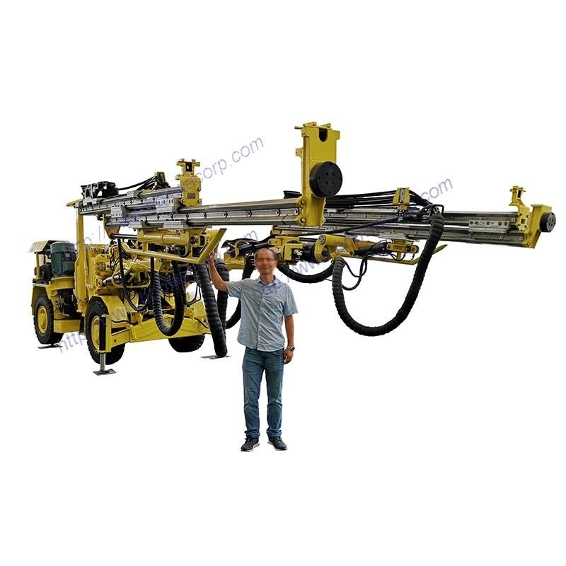 Small Single Boomer Hydraulic Drilling Jumbo with Eprico Drifter