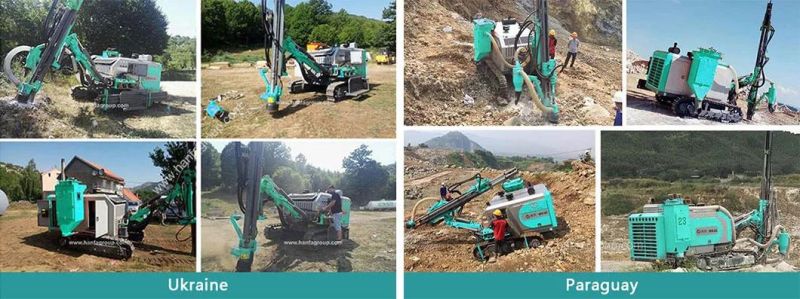 Hfg-53 20m Integrated DTH Drilling Rig