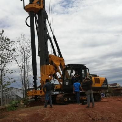 Tysim Cfa Continuous Auger Flight with Soil Head for Hydraulic Drilling Rig Machine