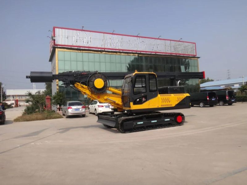 12m High Torque Rotary Drill/Drilling Machine for Foundation/Mining Excavating Equipment/Building Foundation Customize Crawler Lock Rod Rotary Drilling Machine