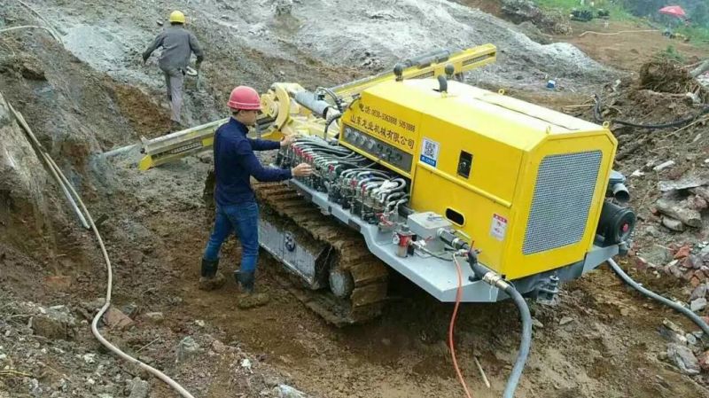 G140yf 20m Hydraulic Mine Blast Hole Hard Rock Drill Separated DTH Surface Drilling Rig Anchor Construction Engineering Machine