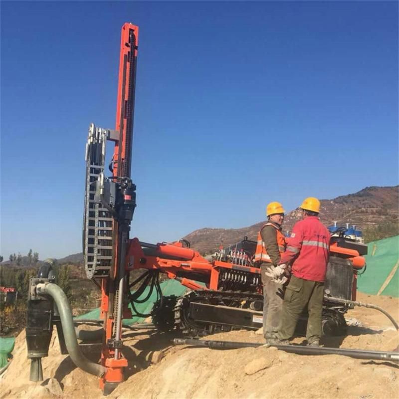 GM168y Big Diameter Mine Hard Rock Drilling Rig Machine