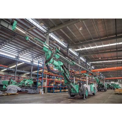 Strong Practicability 60kw Underground Jumbo Drill Rig for Tunneling Use