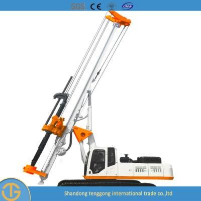 Rotary Head Continuous Flight Augeringcfa Engineering Geology Borehole Drilling Rig