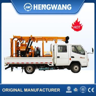 Hot Sell 230m Drilling Depth Hydraulic Truck-Mounted Drilling Rig Suitable for Geological Survey Exploration