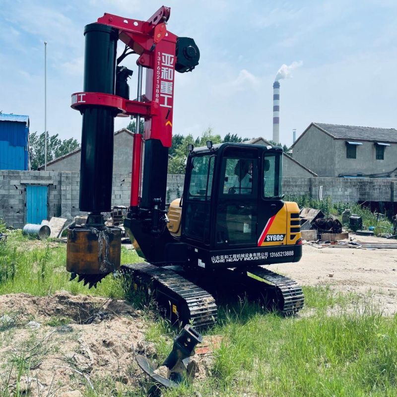 5-20 Meter Mini Hydraulic Dieselrotary Drilling/Drill/Pile Machine for Engineering Construction Foundation with Factory Price for Sale