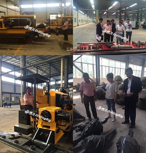 2022 Hot Sale 40t Track Mounted Trenchless HDD Machine for Pipe Laying