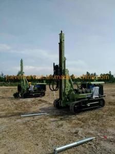 20-100m Solar Pile Drilling Rig and Quarry Drilling Rig Mz130y-2